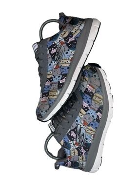 Skechers Slip Resistant Work Relaxed Fit Comfort Flex HC Pro sneakers Cats 8